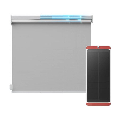 SwitchBot Roller Shade + Solar Panel - Small - 2-Pack - Grey