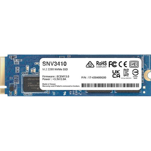 Synology SNV3400 Series M.2 NVMe SSD - 800GB - M.2 2280