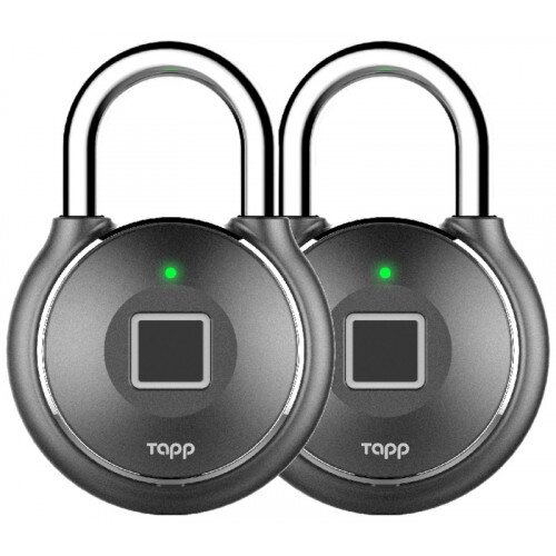 Tapplock one+ Smart Lock - Gun Metal - Double-Packs