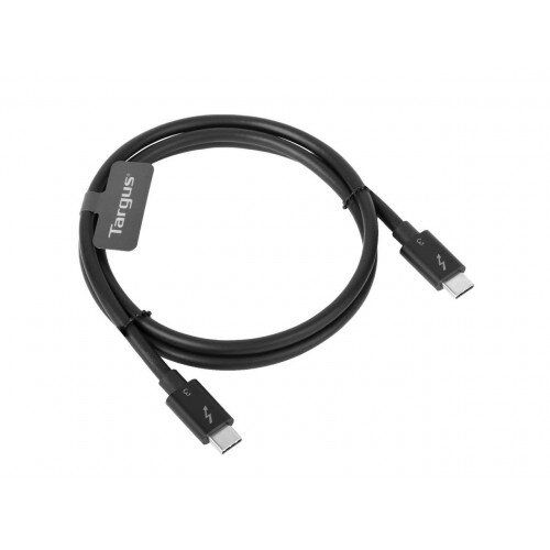 Targus 0.8M USB-C Male to USB-C Male Thunderbolt 3 40Gbps Cable