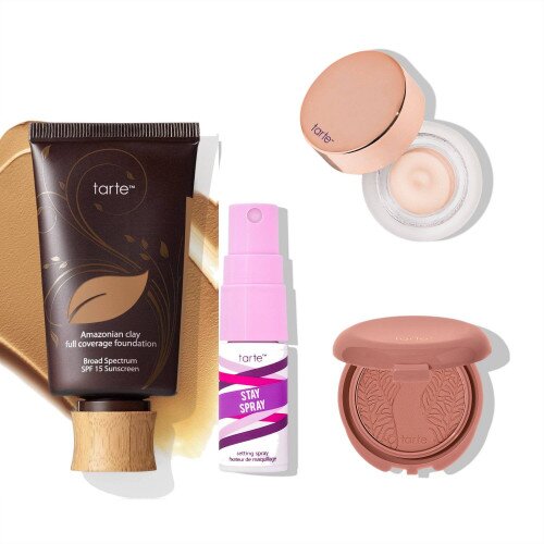 tarte Amazonian Clay Foundation SPF 15 Custom Value Set - 46S Tan-Deep Sand
