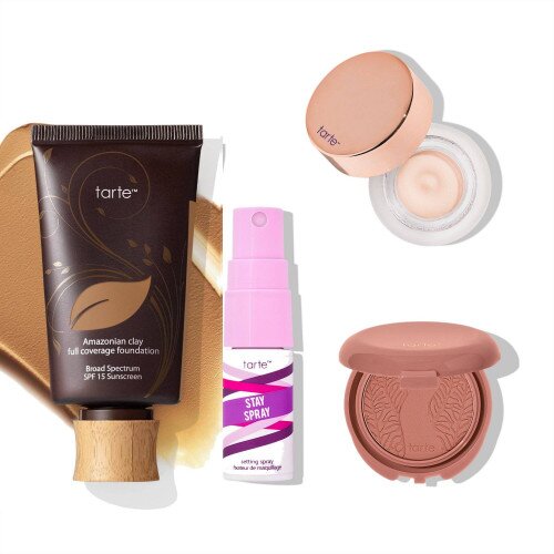 tarte Amazonian Clay Foundation SPF 15 Custom Value Set - 47H Tan-Deep Honey