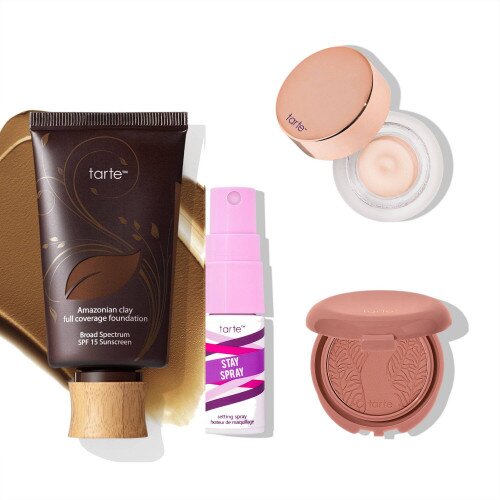 tarte Amazonian Clay Foundation SPF 15 Custom Value Set - 57S Rich Sand