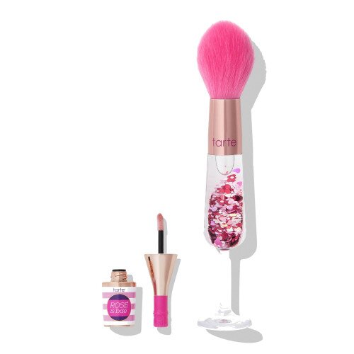 tarte Rose Bae Lip Gloss & Brush Set