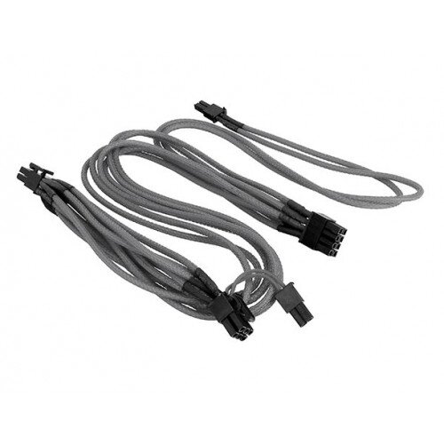 Thermaltake Individually Sleeved 6+2Pin PCI-E Cable - Gray