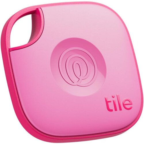 Tile Mate Bluetooth Tracker (2024) - Pink Punch - 1-Pack