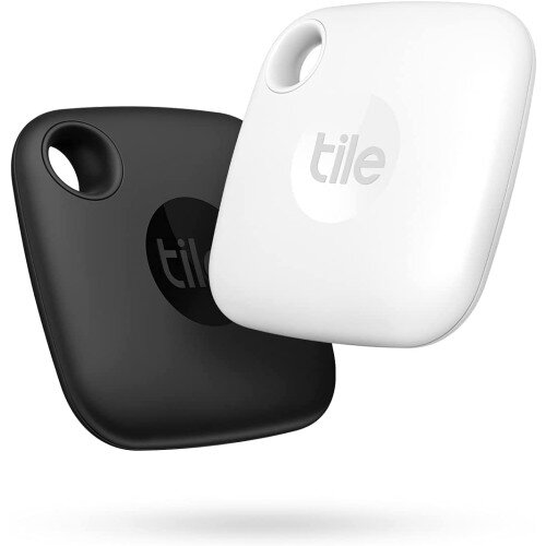 Tile Mate Versatile Tracker (2022) - 2-Pack - Black / White