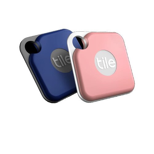 Tile Pro GPS Tracker (2020) - Azurite / Rose - 2-Pack