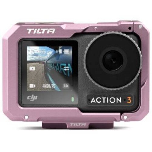 Tilta Camera Cage for DJI Osmo Action 3 Basic Kit - Pink
