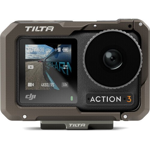 Tilta Camera Cage for DJI Osmo Action 3 Basic Kit - Tactical Gray