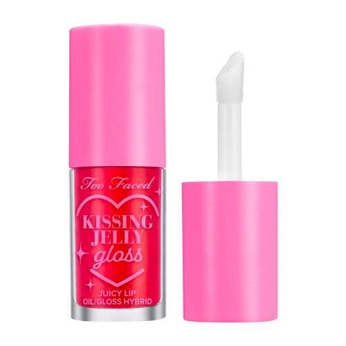 Too Faced Kissing Jelly Hydrating Lip Oil Gloss - Cherry Pie