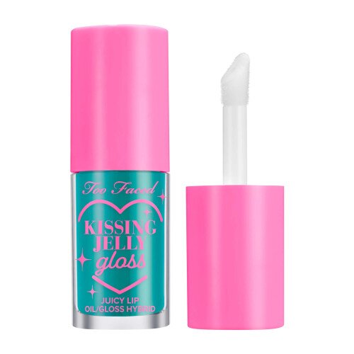 Too Faced Kissing Jelly Hydrating Lip Oil Gloss - Sweet Cotton Candy