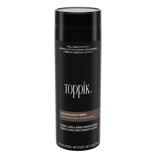 Toppik Hair Building Fibers Makes Fine Hair Look Completely Thick & Full - Giant - Medium Brown