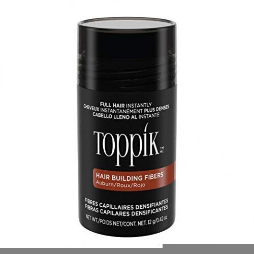 Toppik Hair Building Fibers Makes Fine Hair Look Completely Thick & Full - Regular - Auburn