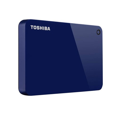 Toshiba Canvio Advance Portable External Hard Drive - 3TB - Blue