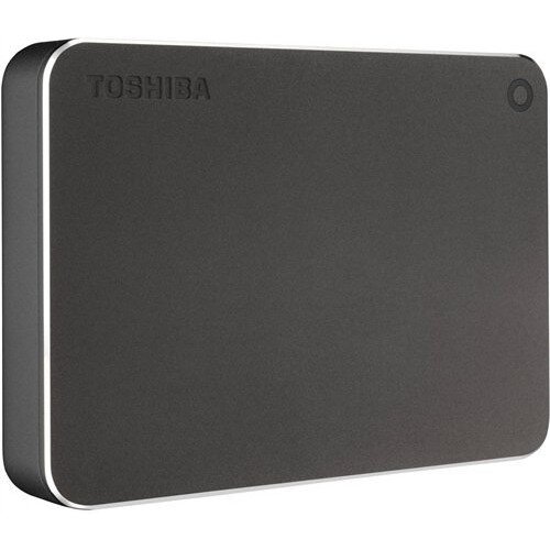 Toshiba Canvio Premium for Mac Portable External Hard Drive - Graphite - 3TB
