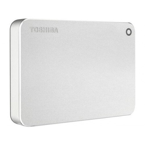 Toshiba Canvio Premium for Mac Portable External Hard Drive - Silver - 1TB