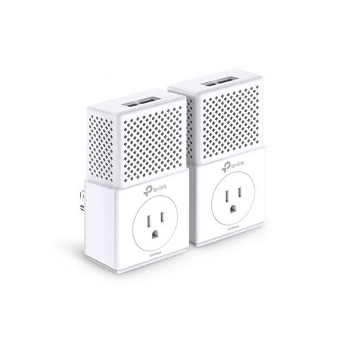 TP-Link AV1000 2-Port Gigabit Passthrough Powerline Starter Kit