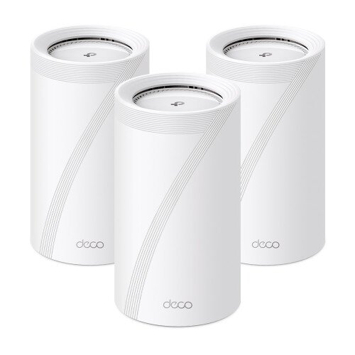 TP-Link Deco BE95 BE33000 Quad-Band Whole Home Mesh WiFi 7 System - 3-Pack