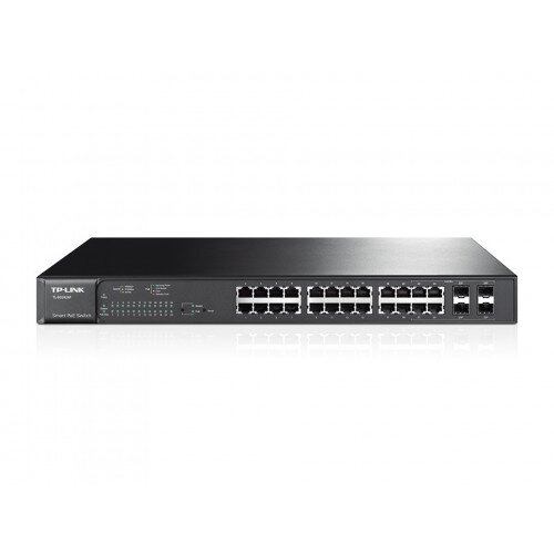 TP-Link 24-Port Gigabit Smart PoE+ Switch with 4 Combo SFP Slots