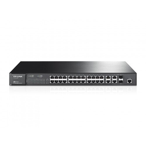 TP-Link JetStream 24-Port 10/100Mbps + 4-Port Gigabit L2 Managed Switch - TL-SL3428