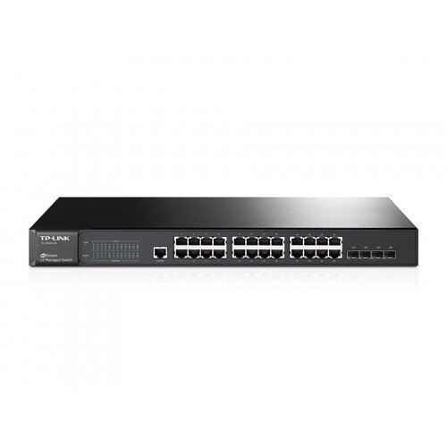 TP-Link JetStream 24-Port Gigabit L2 Managed Switch with 4 Combo SFP Slots