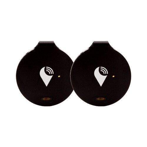 TrackR Bravo Generation 3 Bluetooth Tracking Device, Item Tracker, Phone Finder - 2 Device Pack - Black