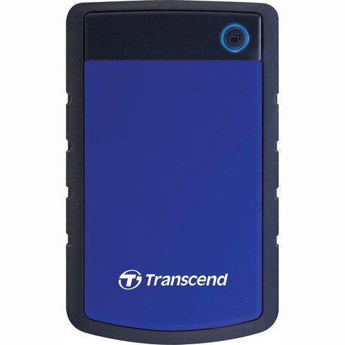 Transcend StoreJet 25H3 Portable Hard Drive - Navy Blue - 4TB