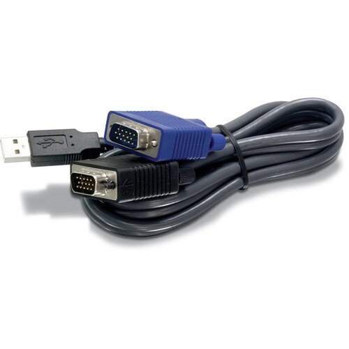 TRENDnet 10ft USB/VGA KVM Cable