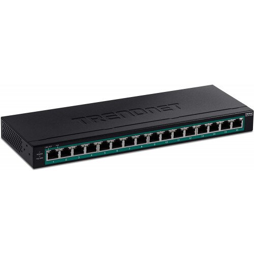 TRENDnet 16-Port Gigabit PoE+ Switch