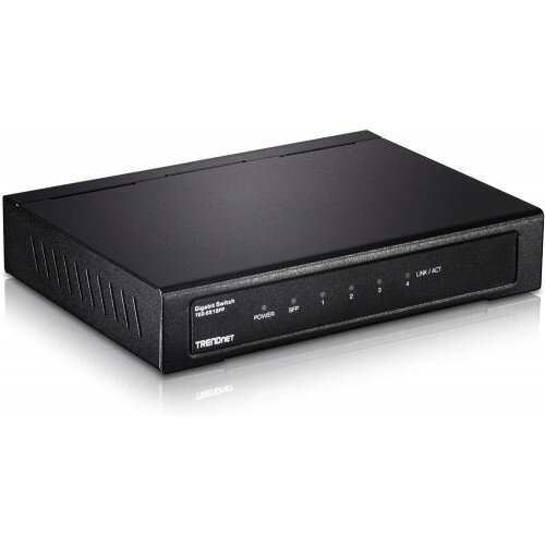 TRENDnet 4-Port Gigabit Switch with SFP Slot