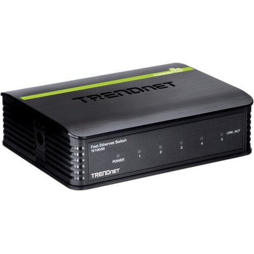 TRENDnet 5-Port 10/100 Mbps GREENnet Switch