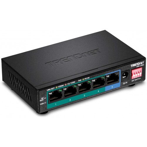 TRENDnet 5-Port Gigabit Long Range PoE+ Switch