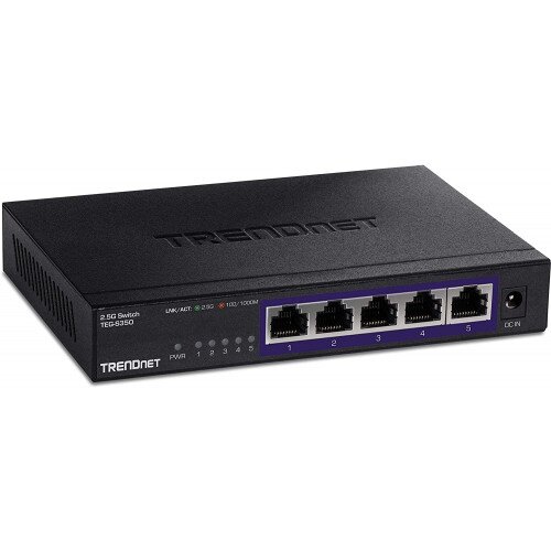TRENDnet 5-Port Unmanaged 2.5G Switch