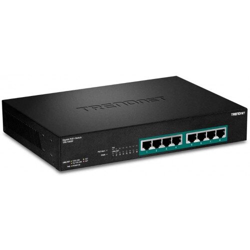 TRENDnet 8-Port Gigabit Full Power PoE+ Switch
