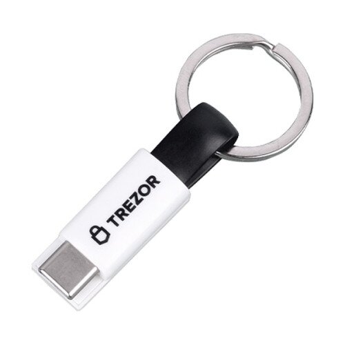 TREZOR Magnetic Keyring USB-C For Model T