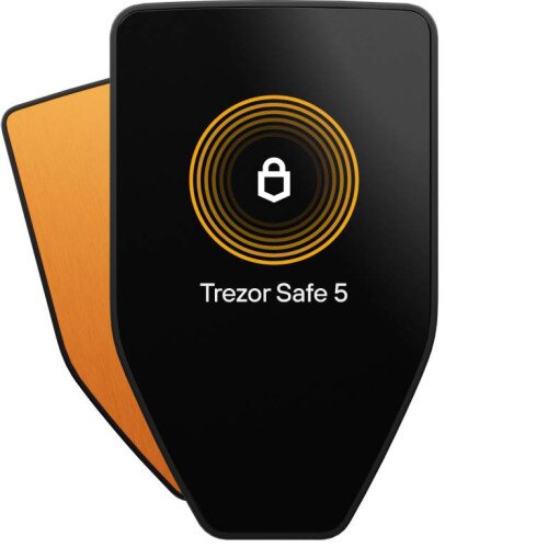 TREZOR Safe 5 Crypto Hardware Wallet - Bitcoin Only - Orange