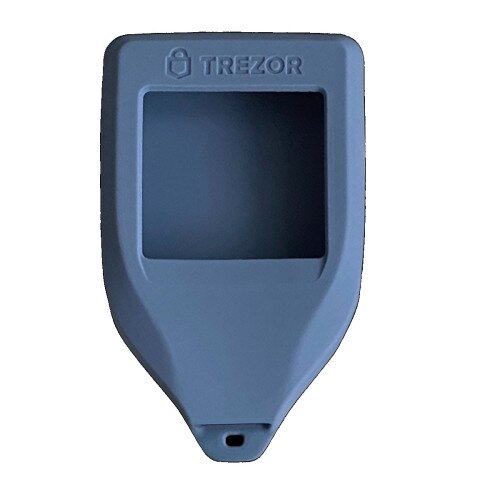 TREZOR Glove Silicone Case Cover for Model T - Light Blue