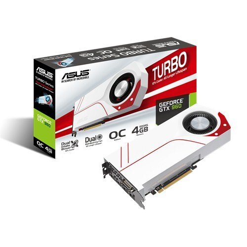 ASUS Turbo GeForce GTX 960 Graphics Card - GDDR5 4GB