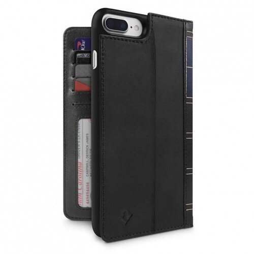 Twelve South BookBook for iPhone - iPhone 8 Plus / 7 Plus - Black