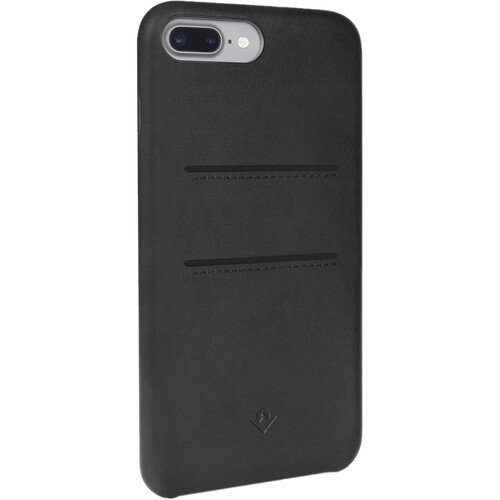 Twelve South RelaxedLeather for iPhone - iPhone 8 Plus / 7 Plus With Pockets - Black