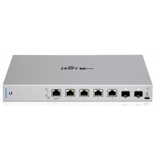 Ubiquiti 10 Gigabit 6-Port 802.3bt UniFi Switch