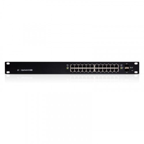 Ubiquiti EdgeSwitch Managed PoE+ Gigabit Switch with SFP - 24 Port 500W
