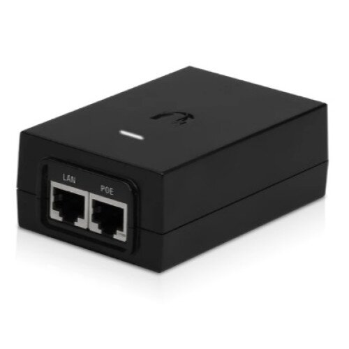 Ubiquiti 24V DC PoE Adapter - Hi-Power - Black