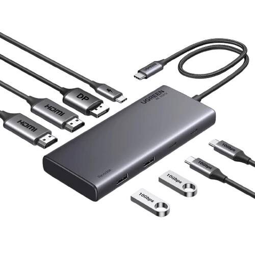 Ugreen 8 in 1 USB C Docking Station with Dual Monitor