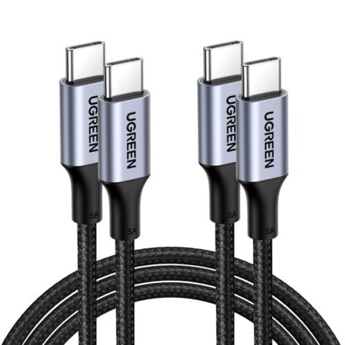 Ugreen USB C to USB C 100W Fast Cable 2 Pack - 3FT