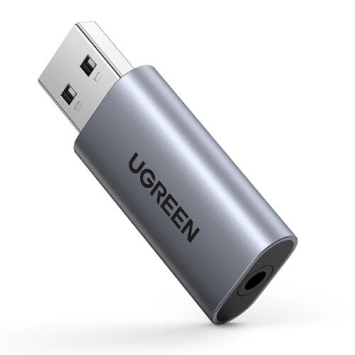 Ugreen USB to Audio Jack USB External Sound Card 3.5mm Audio Adapter