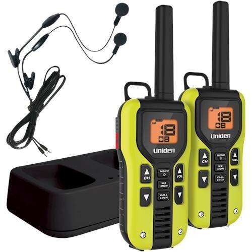 Uniden Two-Way Radio with Li-Ion Charger and Headsets