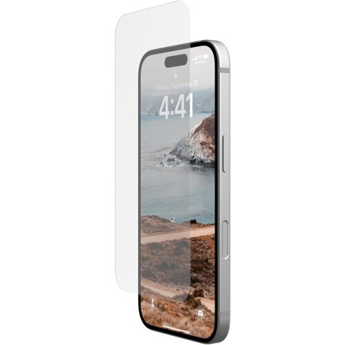 Urban Armor Gear Glass Screen Protector Shield for iPhone 16