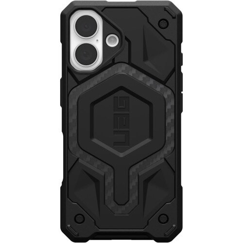 Urban Armor Gear Monarch Pro Case with Magsafe for iPhone 16 - Carbon Fiber
